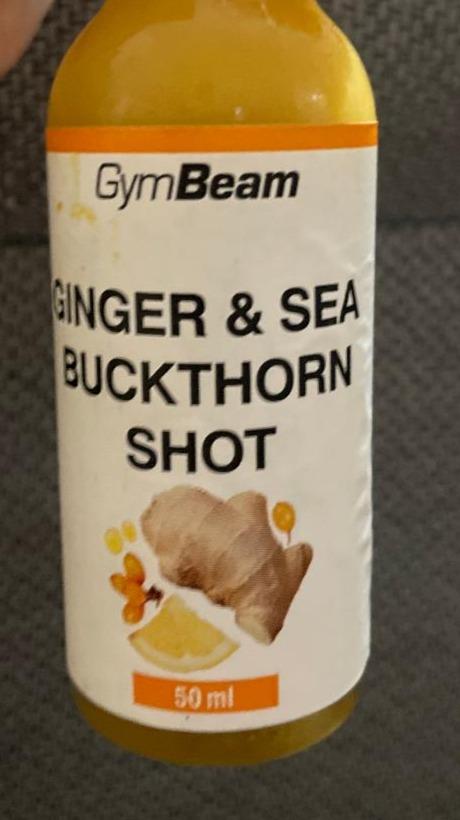 Fotografie - Ginger & sea Buckthorn shot GymBeam