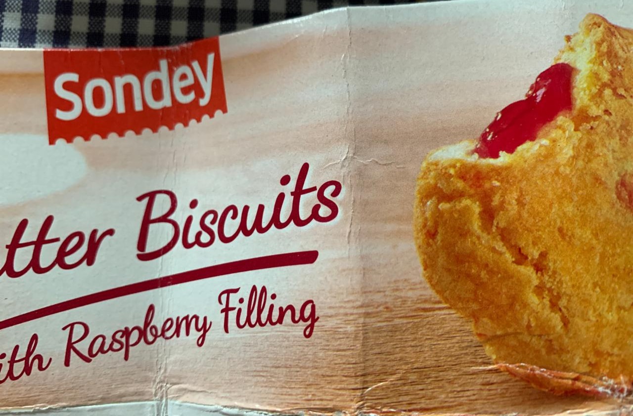 Fotografie - Butter biscuits with rasberry filling