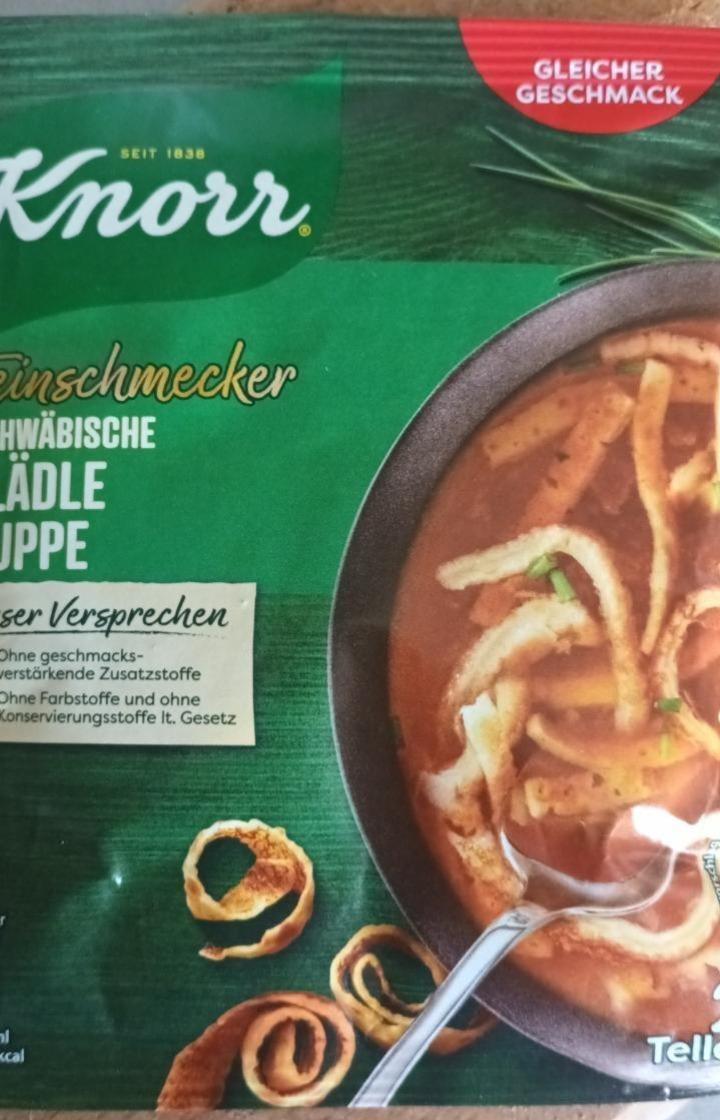 Fotografie - Feinschmecker Schwäbische Flädlesuppe Knorr