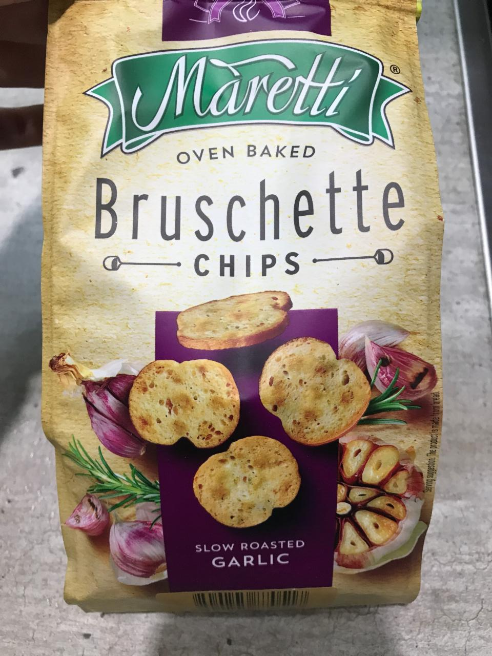 Fotografie - Bruschette Chips Slow Roasted garlic Maretti