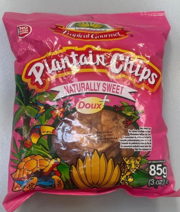 Fotografie - Plantain Chips Naturally Sweet Doux Tropical Gourmet