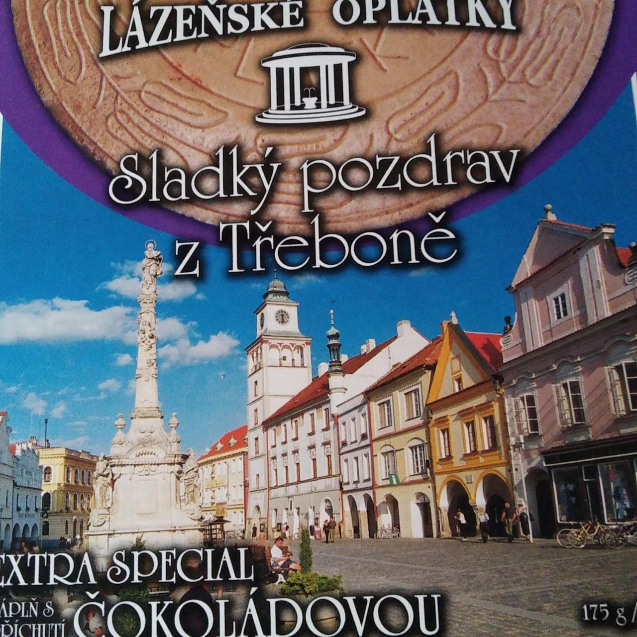 Fotografie - Lázeňské oplatky extra special čokoláda