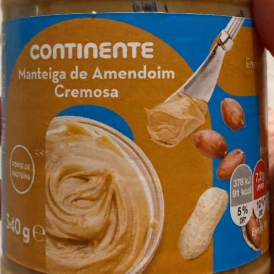 Fotografie - Manteiga de Amendoim Cremosa Continente