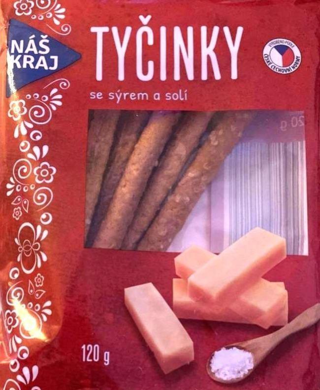 Fotografie - Tyčinky se sýrem a solí Náš kraj