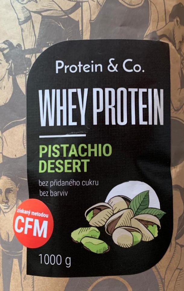 Fotografie - Whey Protein Pistachio desert Protein & Co.
