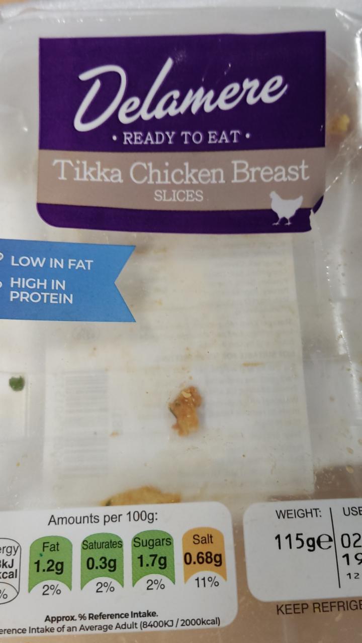 Fotografie - Tikka Chicken Breast Slices Delamere