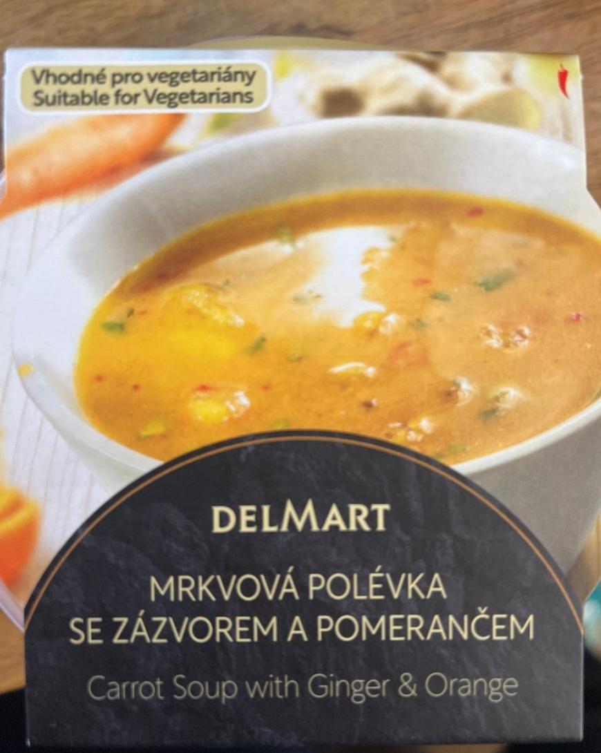 Fotografie - Mrkvová polévka se zázvorem a pomerančem Delmart