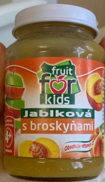 Fotografie - Dojčenská výživa jablková s broskyňami Fruit for Kids