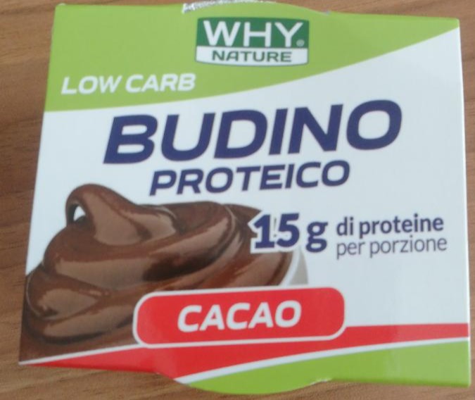 Fotografie - Budino proteico cacao Why nature