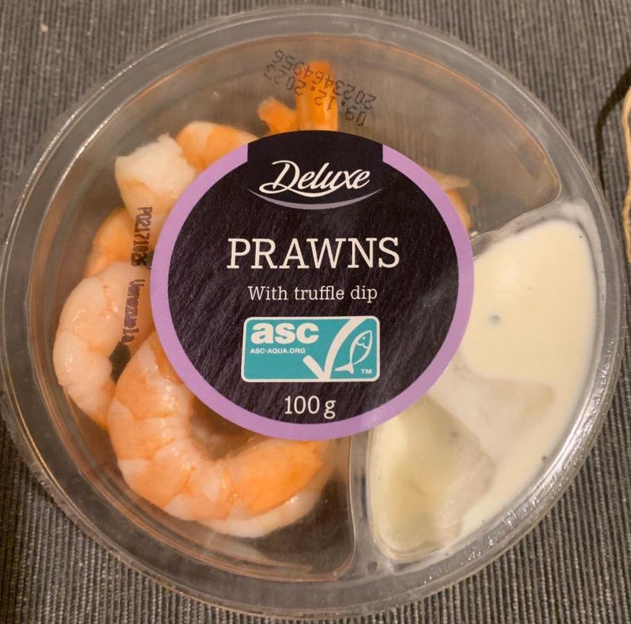 Fotografie - Prawns with truffle dip Deluxe
