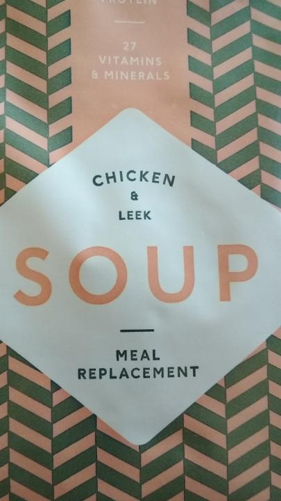 Fotografie - soup chicken and leek Exante