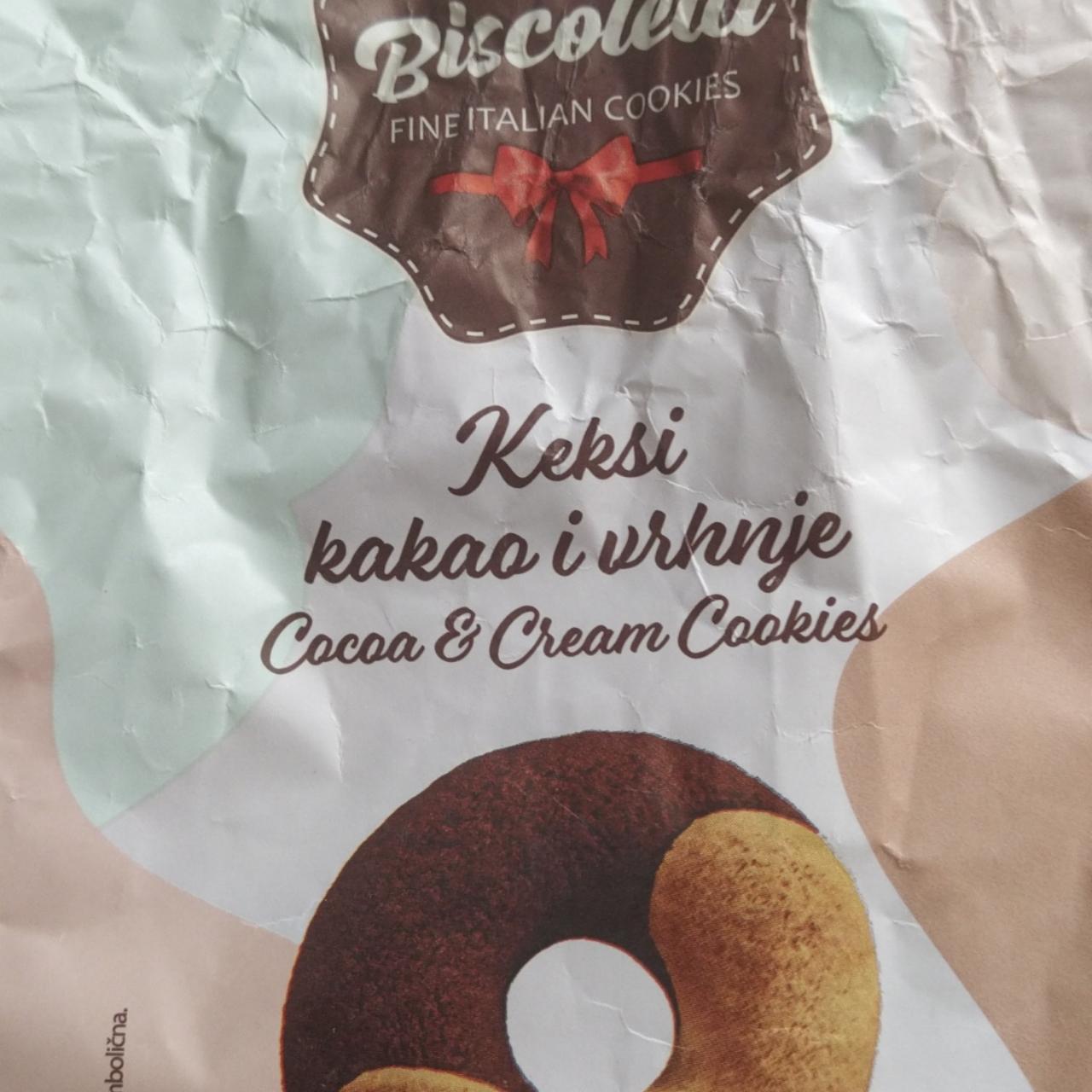 Fotografie - Biscoletti Cocoa & Cream Cookies