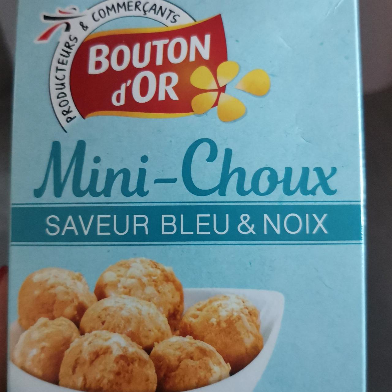 Fotografie - Mini-Choux Saveur Bleu & Noix Bouton d'Or