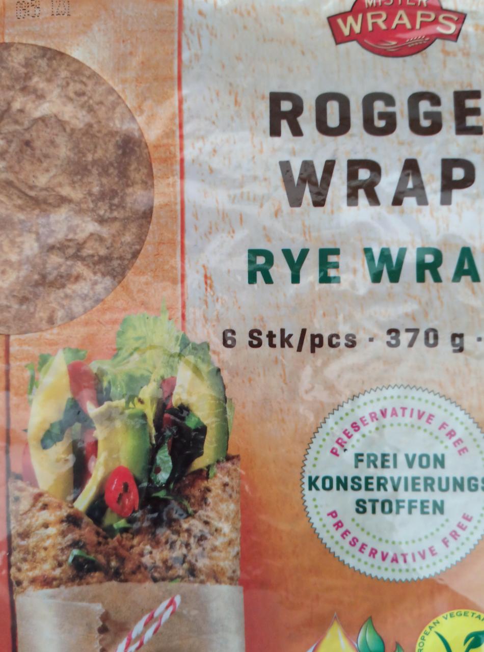 Fotografie - Roggen Wraps Rye Wraps Mister Wraps