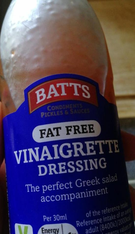 Fotografie - Fat Free Vinaigrette dressing BATTS