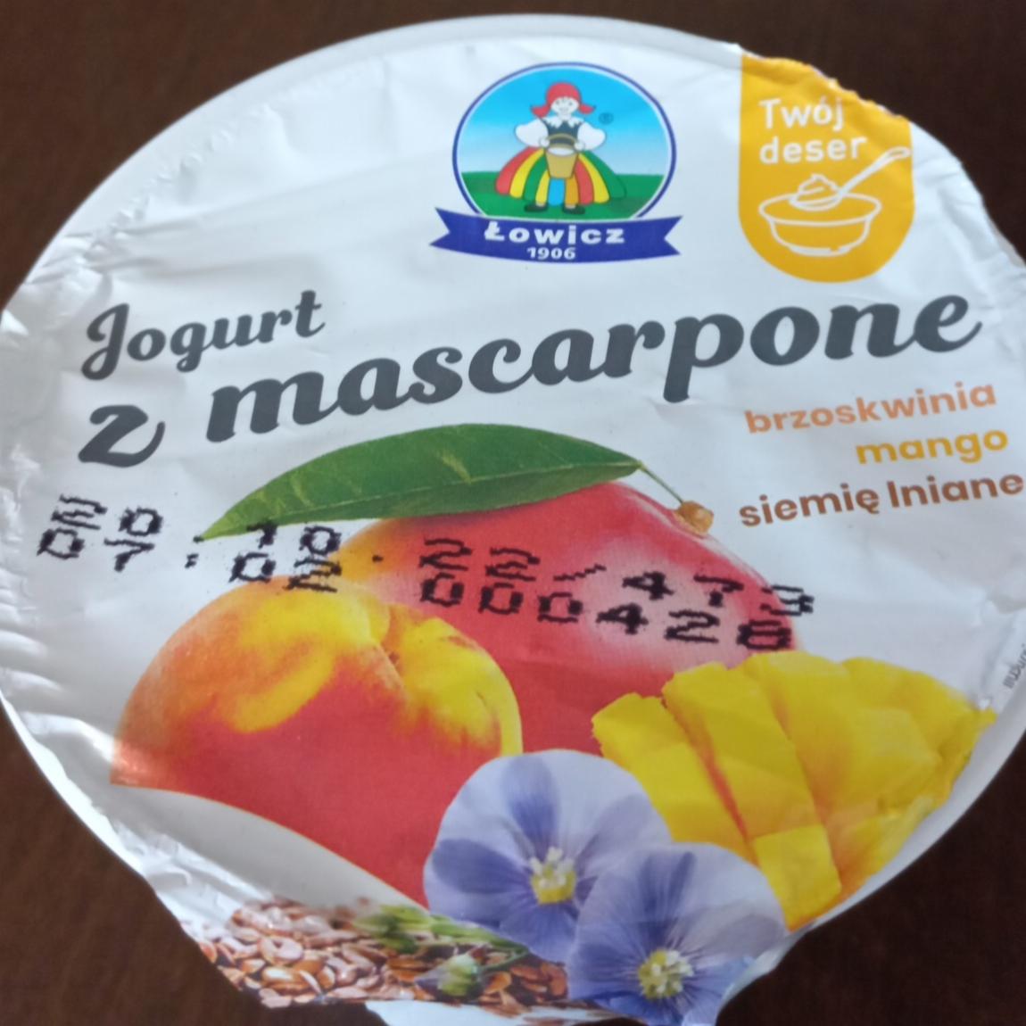 Fotografie - jogurt z mascarpone