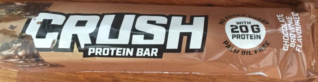 Fotografie - Crush Protein Bar Chocolate Brownie