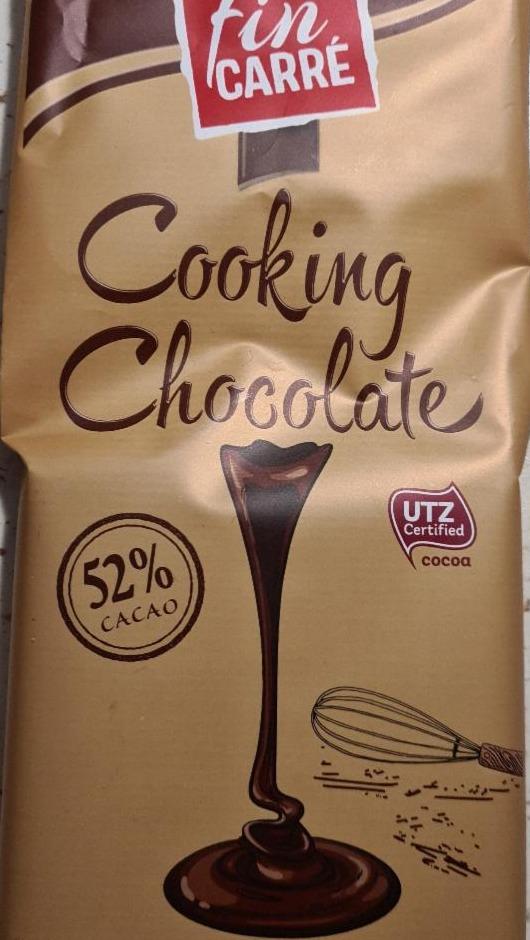 Fotografie - Cooking chocolate 52% cacao (čokoláda na vaření 52%) Fin Carré