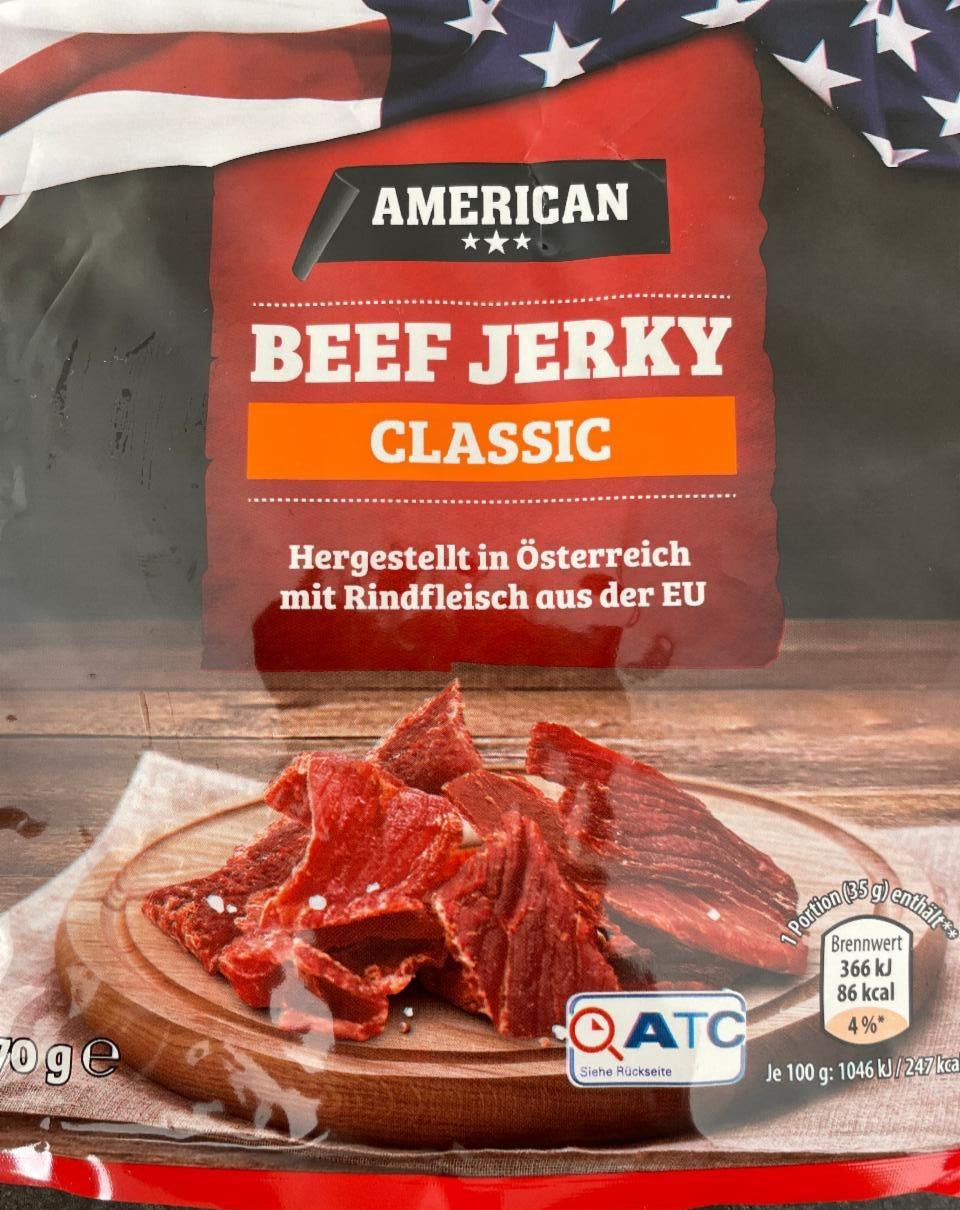 Fotografie - Beef Jerky Classic American
