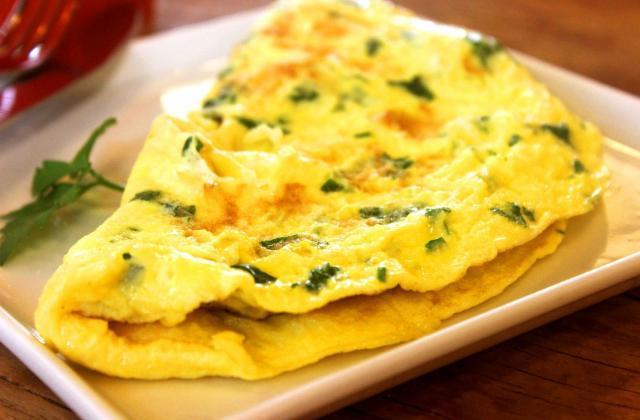 Fotografie - vaječná omeleta