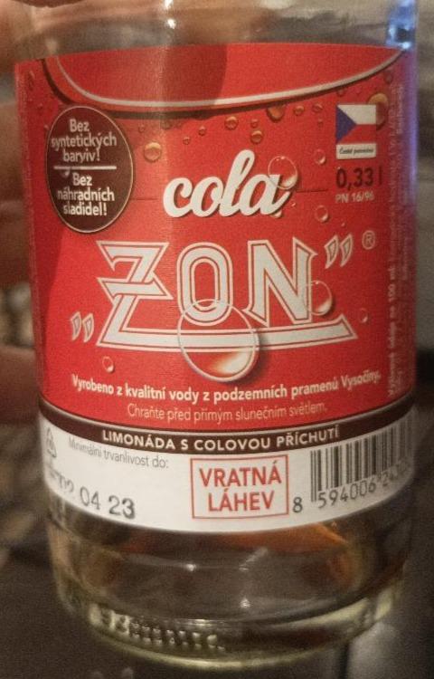 Fotografie - ZON Cola Plus