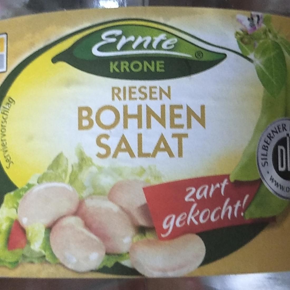 Fotografie - Riesen Bohnen Salat Ernte Krone