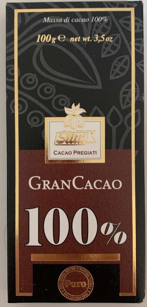 Fotografie - Cacao Pregiati GranCacao 100% Slitti