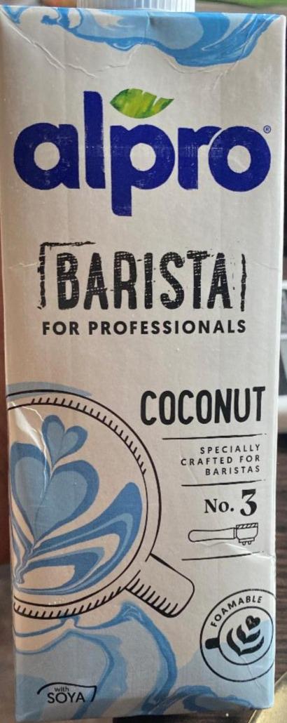 Fotografie - Coconut Drink for Professionals Barista Coconut Alpro