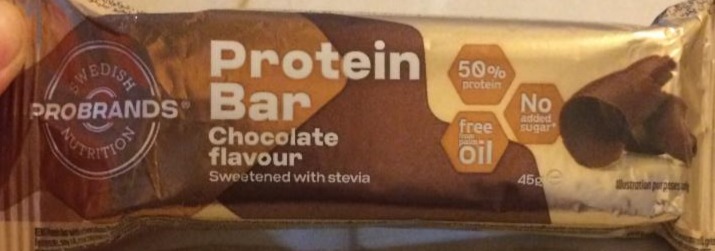 Fotografie - Protein bar chocolate flavour Probrands