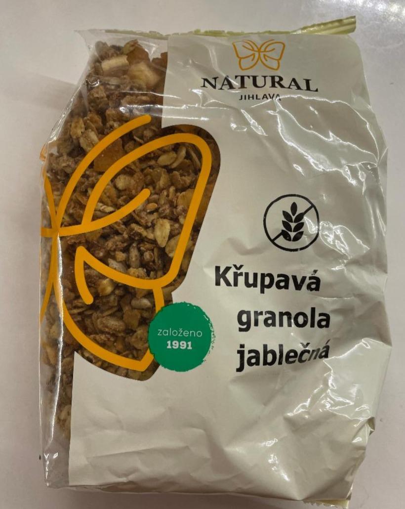 Fotografie - Křupavá granola jablečná Natural Jihlava