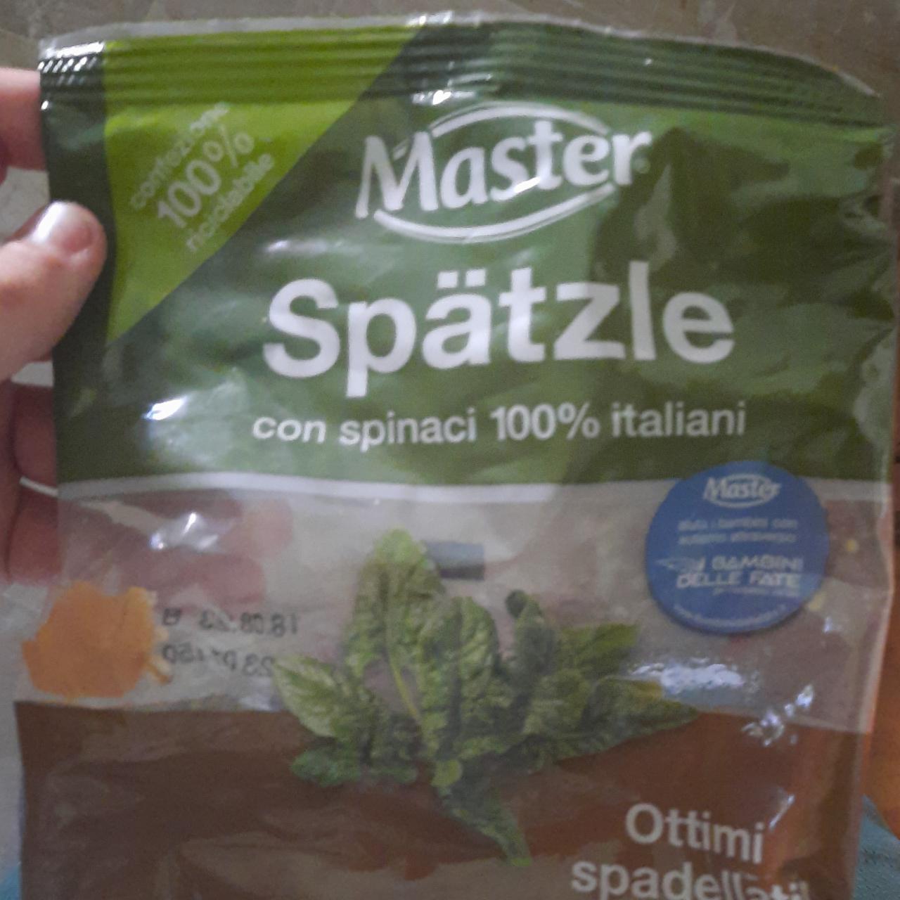 Fotografie - Spätzle con spinaci 100% italiani Master