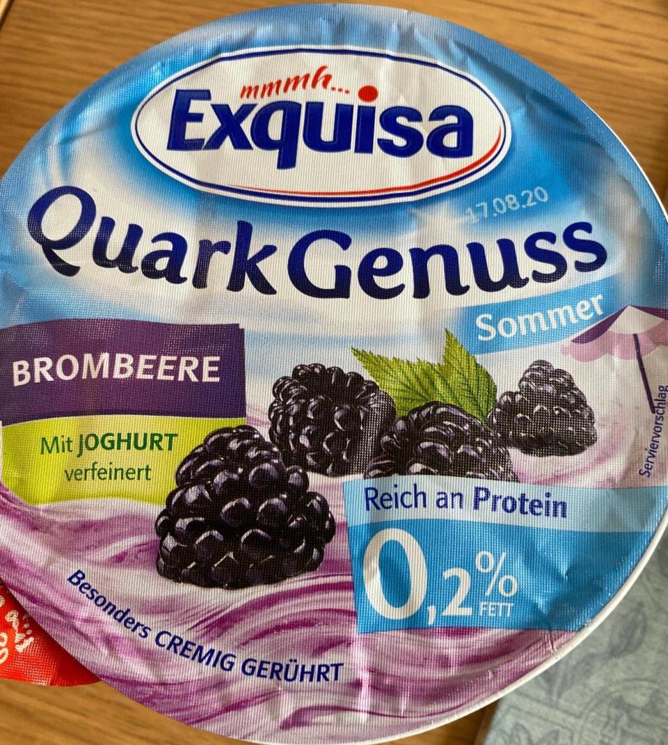 Fotografie - Quark Genuss Brombeere Exquisa