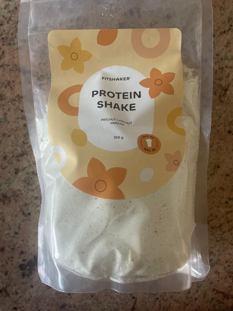 Fotografie - Protein Shake příchuť vanilka Fitshaker