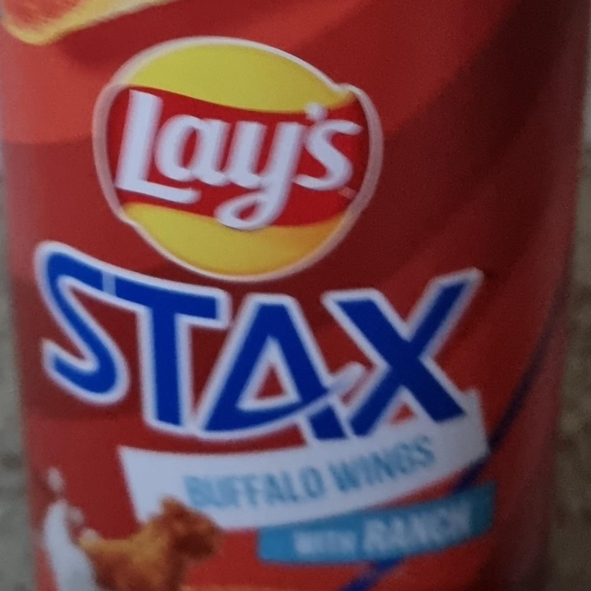 Fotografie - Stax Buffalo Wings With Ranch Lay's