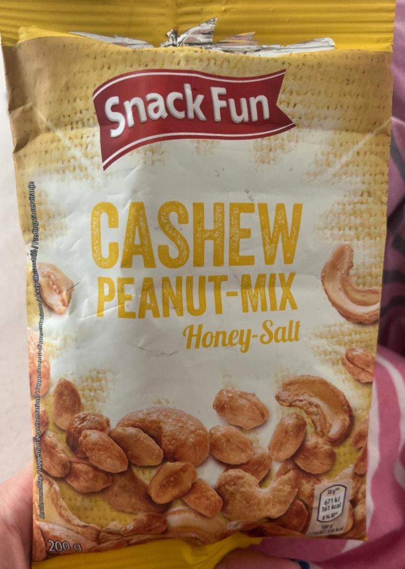 Fotografie - Cashew Peanut-Mix Honey Salt Snack Fun