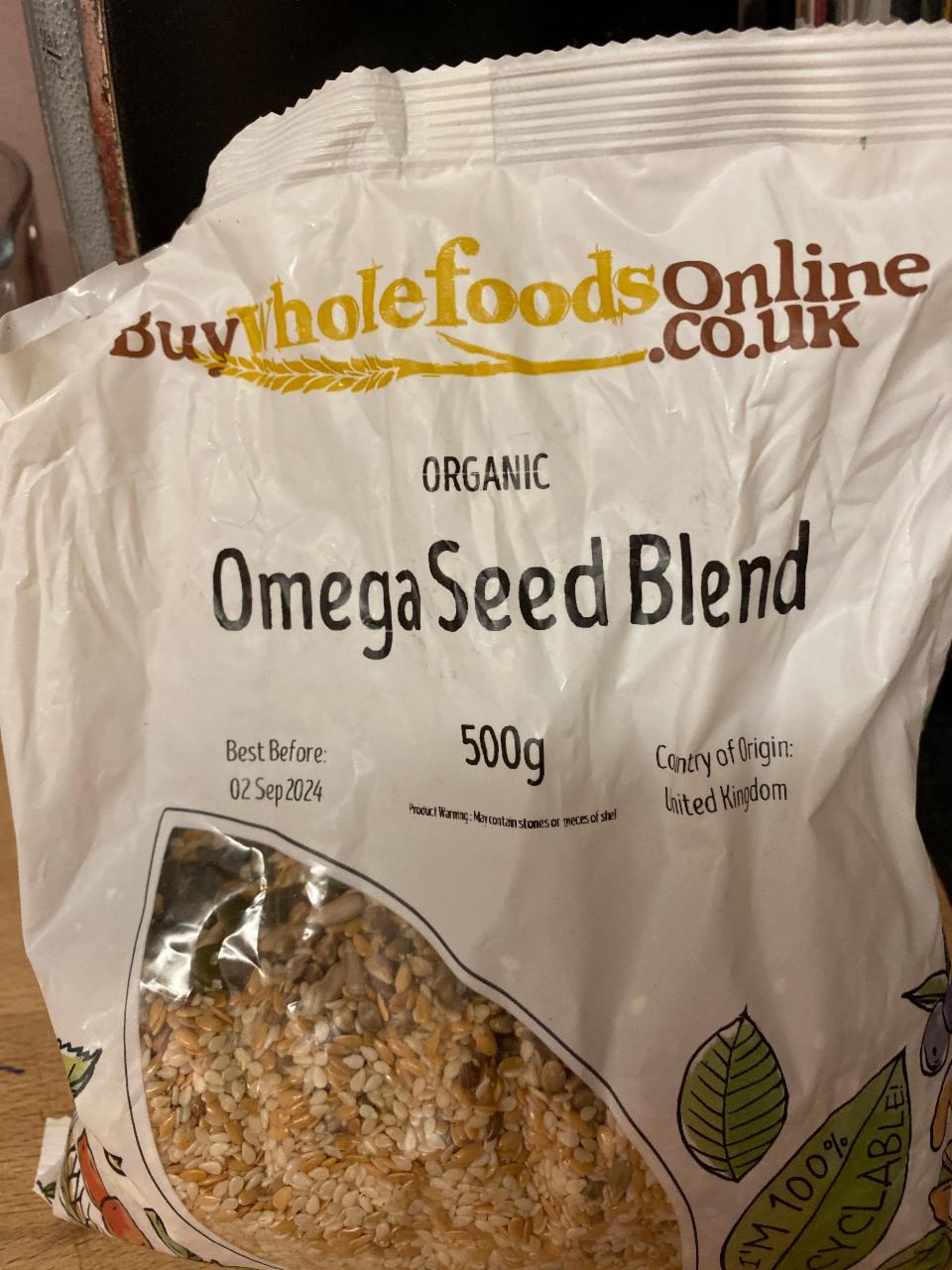 Fotografie - omega seed blend BWFO