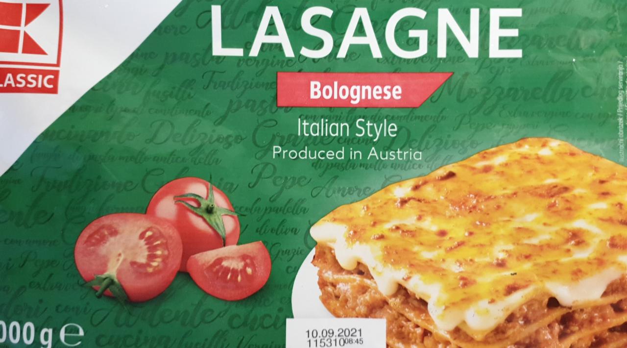 Fotografie - Lasagne bolognese Italien style K-Classic