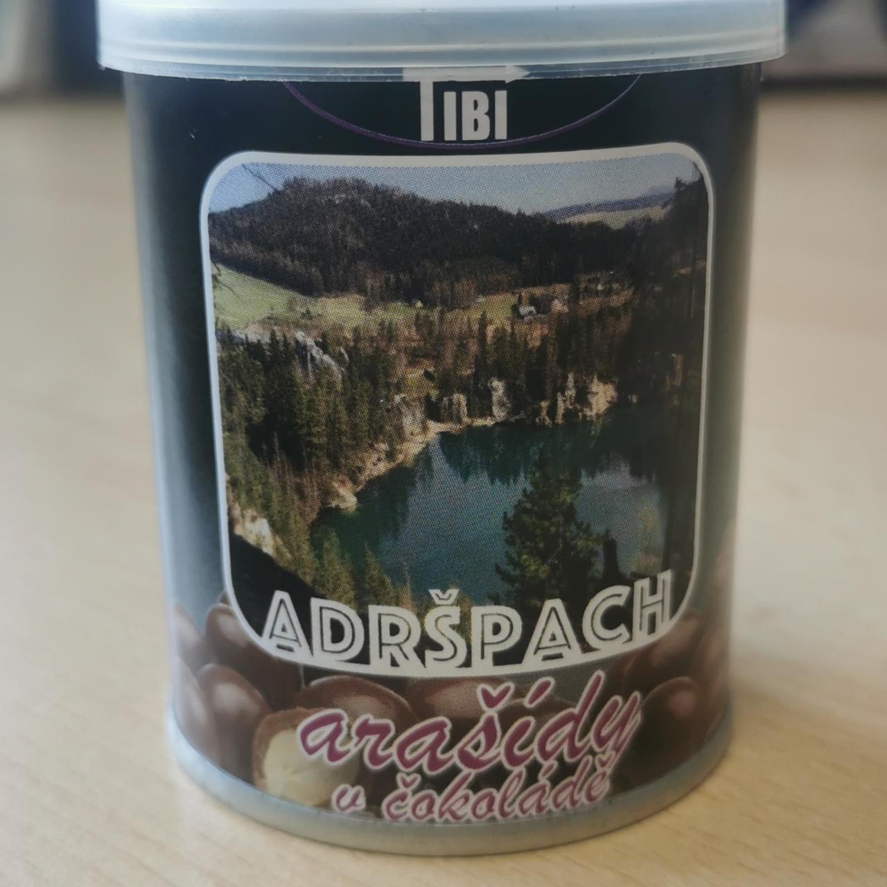 Fotografie - Arašídy v čokoládě Adršpach TIBI