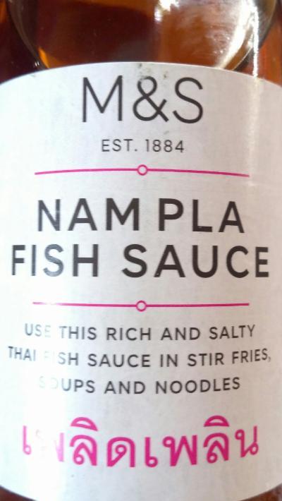Fotografie - Nam Pla Fish Sauce M&S