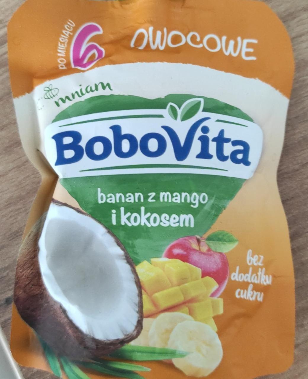 Fotografie - Banan z mango i kokosem BoboVita