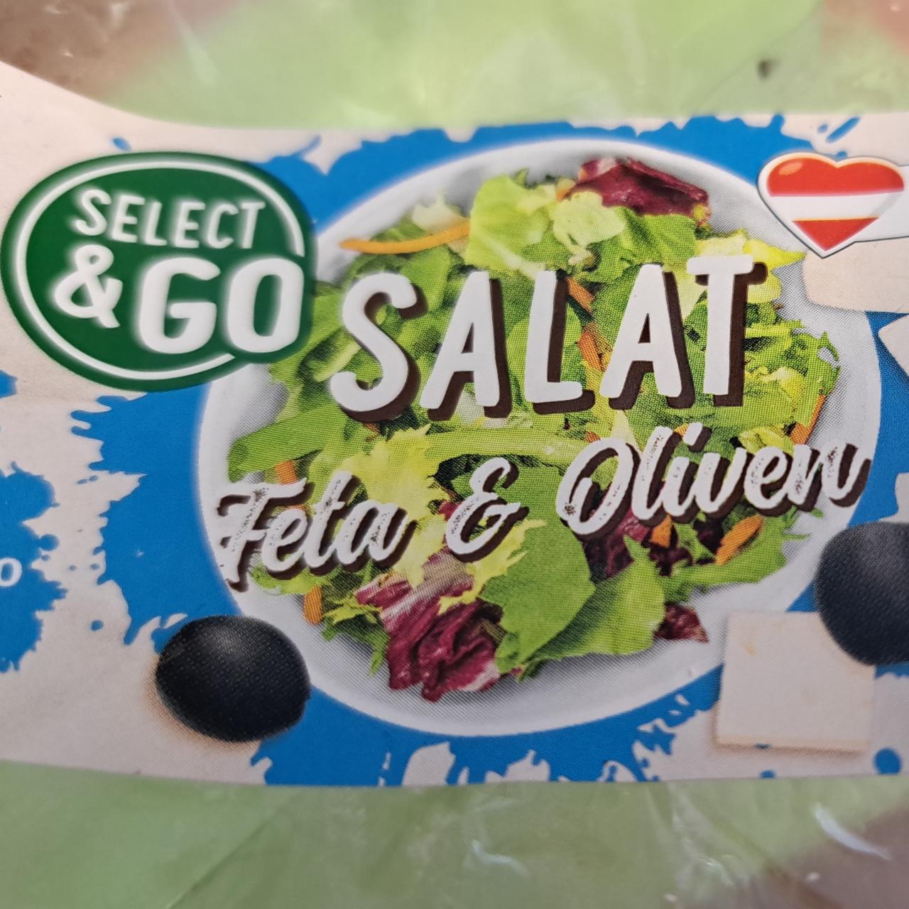 Fotografie - Salat Feta & Oliven Select&Go