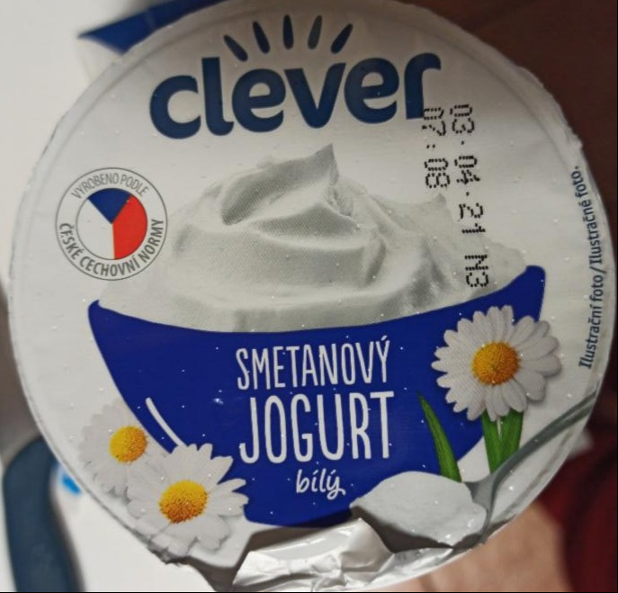 Fotografie - Clever smetanový jogurt bílý