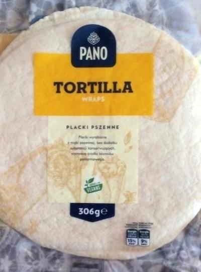 Fotografie - Tortilla wraps placki pszenne Pano
