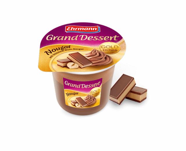 Fotografie - Grand Dessert Nougat Gold edition Ehrmann