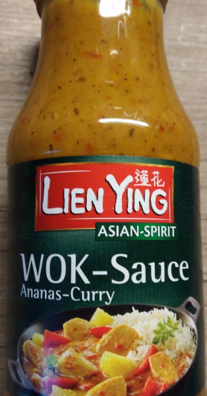 Fotografie - Asian-Spirit Wok-Sauce Ananas-Curry Lien Ying