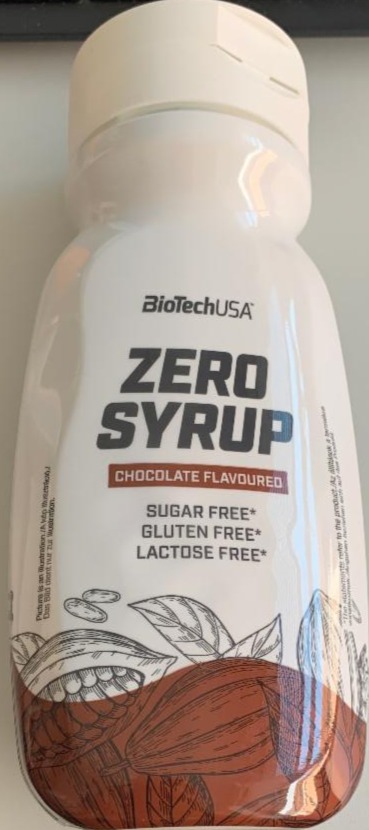 Fotografie - Zero Syrup Chocolate flavoured BioTechUSA