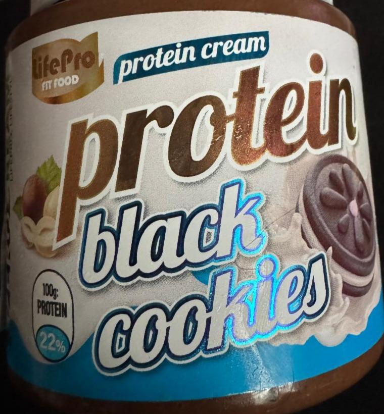 Fotografie - Protein cream protein black cookies LifePro Fit Food
