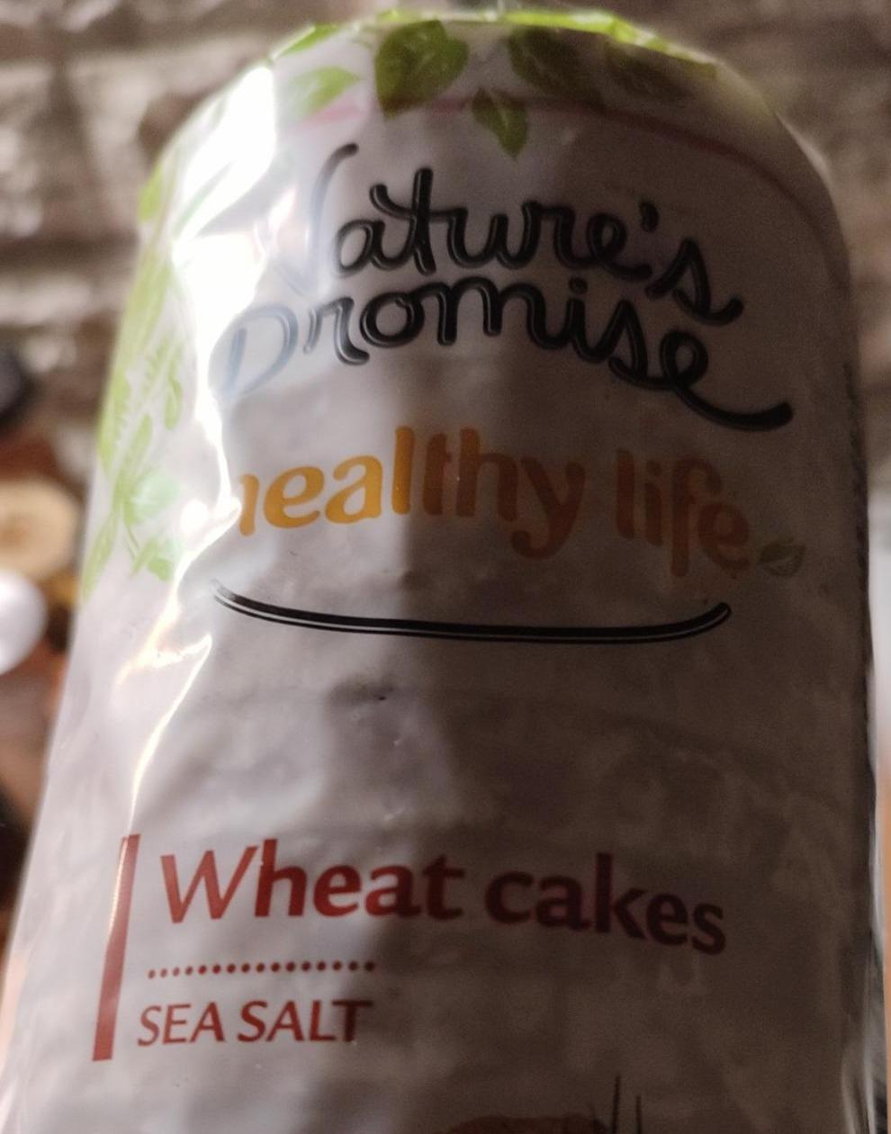 Fotografie - Healthy life Wheat cakes Sea salt Nature's Promise