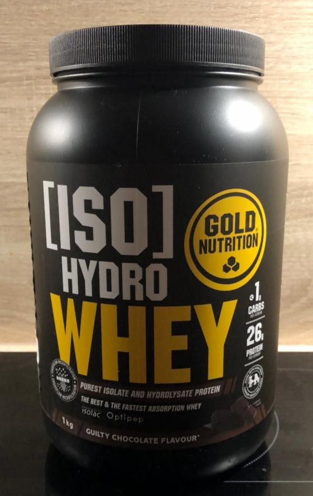 Fotografie - Iso Hydro Whey Chocolate Gold Nutrition