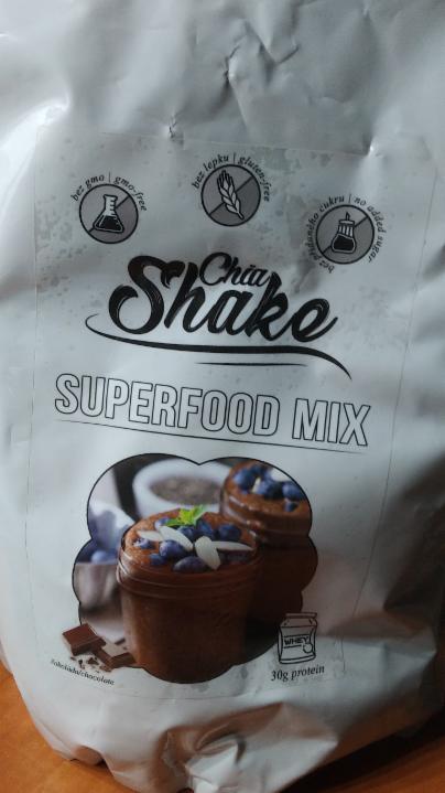 Fotografie - Superfood čokoláda Chia Shake